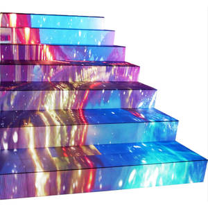 Affichage LED interactif couleur pleine résolution P3.91 IP65 étanche pour escaliers et marches d'escalier, haute résolution, haute luminosité - Product Image 1