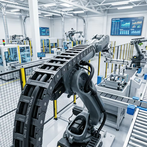 Câble PUR haute flexibilité PrimePro, 10M, résistant aux plisages, aux huiles, isolation TPEE, pour chaînes porte-câbles en automatisation industrielle et robotique - Product Image 3