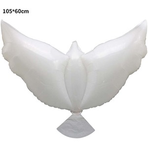 Friedensthema Weiße Tauben Freilassungs-Folienballons für Europäische Hochzeiten und Babyparty-Dekoration - Product Image 4