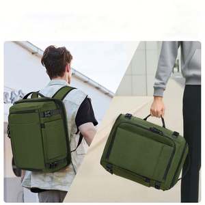 Mochila de Viaje Multifuncional Impermeable de Mezclilla, Resistente al Desgaste, Expandible, con Compartimento Profundo para Laptop - Product Image 6