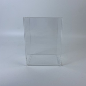 Boîtier en acrylique écologique personnalisé de 4 pouces, matériaux recyclés pour l'affichage de figurines en vinyle de bureau - Product Image 3