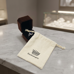 Mini sac en mousseline de coton, sacs à cordon en coton de qualité supérieure avec impression de logo personnalisé, sac de mariage en coton pour la promotion de cadeaux et l'emballage - Product Image 1