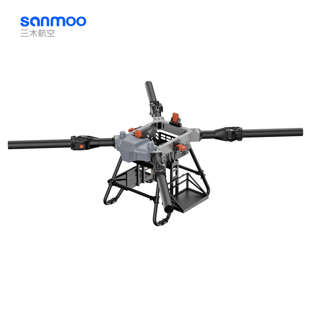 Industrial Heavy-Lift Cargo Drone Frame SANMOO FLY150 200kg Payload Foldable Transport UAV 4-Battery System Logistics Aluminum