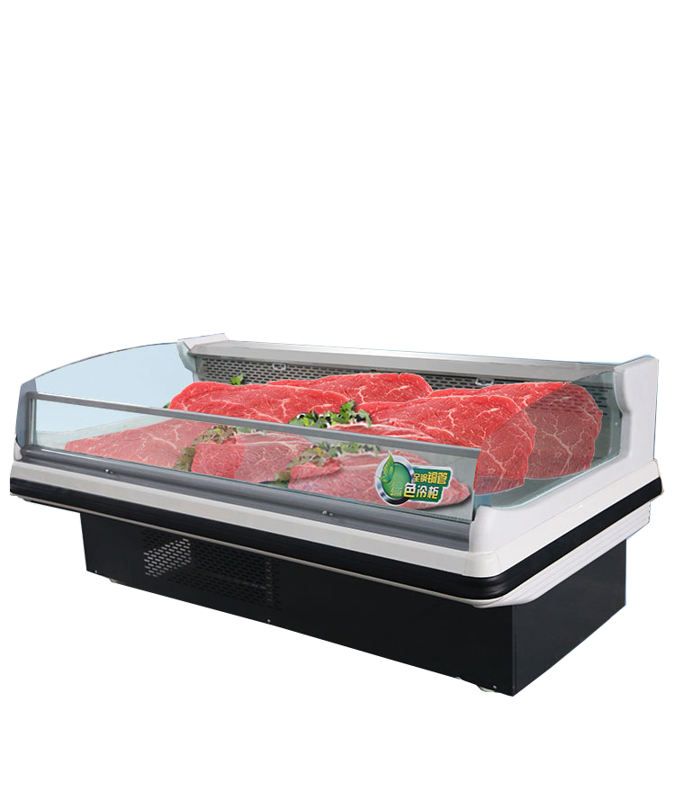 Холодильник для мяса, холодильник для супермаркета, холодильник для свежей свинины, холодильник для барбекю для фруктов и овощей
