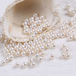 Collier de perles de riz blanches de 4-5 mm, perles d'eau douce naturelles, perles violettes semi-finies, bijoux DIY, perles en vrac, matériau ABS, forme de riz - Product Image 3