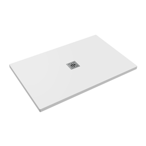 Couvercle de <span class=keywords><strong>Siphon</strong></span> en acier inoxydable dans le plateau de <span class=keywords><strong>douche</strong></span> <span class=keywords><strong>à</strong></span> effet de Surface en pierre artificielle carrée - Product Image 2