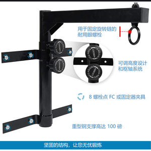 Gancio per borsa pesante per palestra - Product Image 5