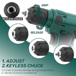 Cordless Drill 8V Lithium Battery Keyless Chuck Variable Speed Reversible Diy <b>Power</b> <b>Tool</b> - Product Image 3