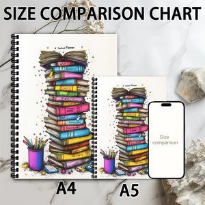 Kế hoạch máy tính xách tay đọc Tạp Chí cho những người yêu sách, quà tặng cho độc giả những người yêu thích cuốn sách xoắn ốc máy tính xách tay - Product Image 4