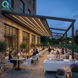 Pergola rétractable motorisée automatique pour balcon QINGYING - Product Image 1