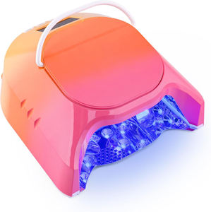 Lampe de polymérisation professionnelle sans fil UV LED 86W pour ongles, séchoir à gel rapide avec capteur automatique, usage domestique, en aluminium, vente en gros - Product Image 1