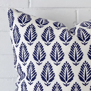 Vente en gros de housse de <span class=keywords><strong>coussin</strong></span> à carreaux <span class=keywords><strong>bleu</strong></span> marine, taie d'oreiller décorative en coton 100% lin pour Noël - Product Image 2