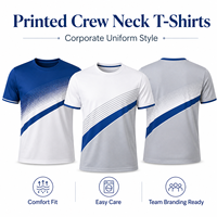 Camisetas Personalizadas con Estampado Completo en Poliéster y Algodón, Camisetas Deportivas Bordadas con Cuello Redondo, Camisetas para Equipos de Eventos