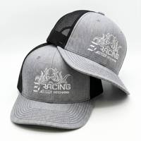 Gorras Trucker Richardson 112 al por Mayor, 6 Paneles, Malla Trasera, Parche de Cuero Personalizado con Logotipo, Elegantes y Casuales para Uso en Exteriores