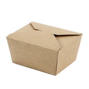 Boîtes alimentaires jetables en papier kraft pour <span class=keywords><strong>livraison</strong></span> et plats à emporter – Idéales pour frites et <span class=keywords><strong>fast</strong></span>-<span class=keywords><strong>food</strong></span> - Product Image 4