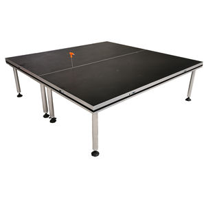 Scène mobile portable en aluminium bon marché pour événements en plein air, concerts, danses, expositions, plateforme de scène modulaire Tarima à vendre - Product Image 1