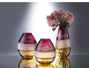 <span class=keywords><strong>Grand</strong></span> <span class=keywords><strong>vase</strong></span> en verre décoratif transparent provenant d'une usine chinoise - Product Image 6