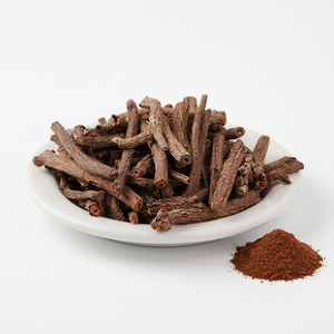 Fournisseur en gros de poudre de racine de Manjistha Rubia Cordifolia, matière première naturelle séchée - Product Image 1