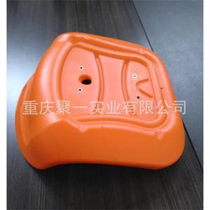 Siège en plastique pour stade Juyi BLM-2511, orange, moulé par soufflage, pour gymnase, basketball, volley-ball, football. - Product Image 2