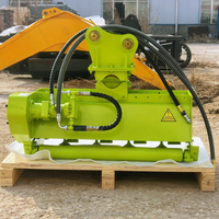 Mini broyeur forestier pour excavatrice, débroussailleuse, moteur haute puissance, largeur de travail 800 mm
