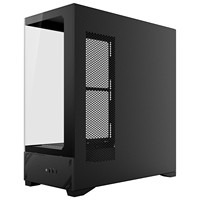 Boîtier PC Gaming ATX Micro-ATX ITX Mid-Tower en Verre Trempé OEM pour Ordinateur de Bureau, Châssis PC Noir 220A09