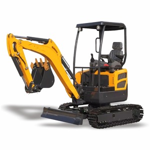 Miniexcavadora de 1 tonelada tipo oruga para uso agrícola y doméstico con radio de giro corto - Product Image 3