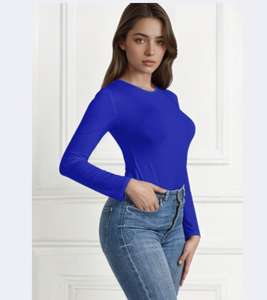 <span class=keywords><strong>Mono</strong></span> <span class=keywords><strong>Largo</strong></span> Informal de Moda Personalizada para Mujer, Estilo Top <span class=keywords><strong>Cruzado</strong></span> por Encima de la Rodilla, Color Sólido, para Otoño - Product Image 6