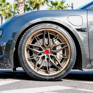 Rines de Aleación Forjados de Dos Piezas, Color Negro, para Carreras, 15x10 16 18 17 19 20 21 22 23 5x1143/5x120/5x112/5x108, para <span class=keywords><strong>GTR</strong></span> y Porsche - Product Image 1