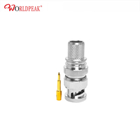 Connecteur BNC mâle droit à sertir pour câble coaxial épais LMR400 RG8 RG213, non étanche, en vrac, standard