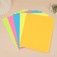 100% pâte vierge teint A4 taille 120g 150g 180g 230g carton de papier de couleur pour emballage cadeau