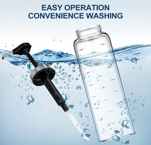 Distributeur de sauce 2025 avec tête de pompe à pression large pour sauces piquantes maison, ketchup et vinaigrettes - Product Image 6