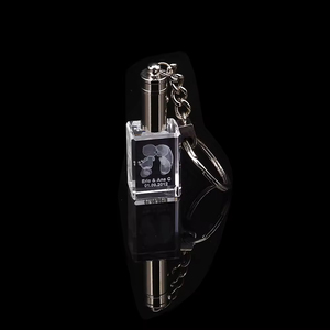 Danh dự của tinh thể tùy chỉnh rõ ràng chian lưu niệm/quà tặng doanh nghiệp trong thời trang K9 <span class=keywords><strong>Minion</strong></span> khắc pha lê móc chìa khóa - Product Image 3