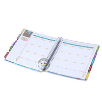 Agenda quotidien personnalisé A5, carnet de poche, journal, carnet à spirales, impression