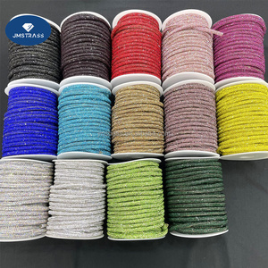 Tùy chỉnh Thời trang hoodie với lỏng lẻo thạch Dây Ống dây làm bằng thủy tinh cho Strings & Pha Lê phụ kiện - Product Image 6