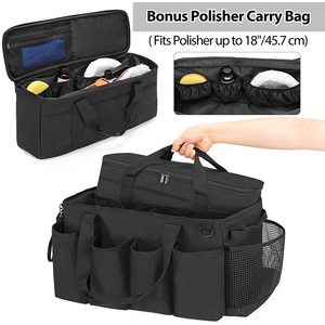 Borsa per dettagli di grandi dimensioni scatola per la cura dell'auto per i dettagli dell'auto forniture borsa per i dettagli dell'organizzatore del bagagliaio del carrello dell'autolavaggio - Product Image 2