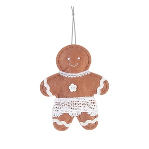 Adornos navideños para colgar en el árbol de Navidad, muñeco tradicional de jengibre, adornos para hombre de jengibre - Product Image 5