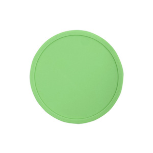 Sous-verres en silicone ronds de 10 cm avec logo personnalisé, imperméables, résistants à la chaleur, durables, pour la maison - Product Image 3