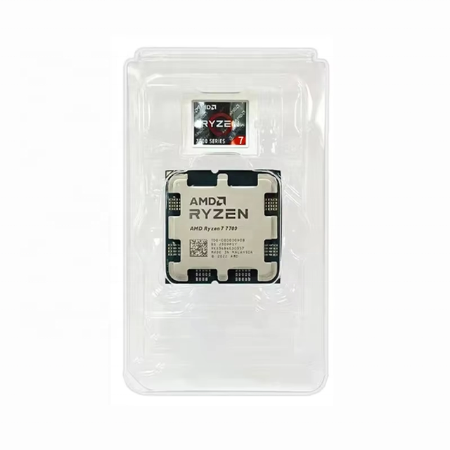 AMD Ryzen 7 7700 Processor 5.3GHz 8-Core 16-Thread 40MB Game Cache 5NM TDP 65W Socket AM5 Gaming CPU Integrated Graphics