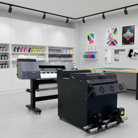 Printer DTF Pakaian Otomatis Baru Yinghe XP600 I3200 Bahan Stainless Steel untuk Cetak Kaos Custom 60cm Shaker Garansi 1 Tahun Pigment