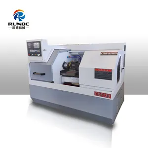 Runde mesin cnc harga mesin bubut mini presisi tinggi bubut cnc CK6130 dengan kontrol fanuc mesin bubut CNC