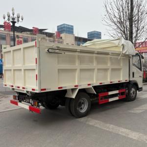 Camions lourds <span class=keywords><strong>d</strong></span>'<span class=keywords><strong>occasion</strong></span> Sinotruck 4X2, à moteur diesel, pour usage agricole, avec benne à sable et gravier. - Product Image 2