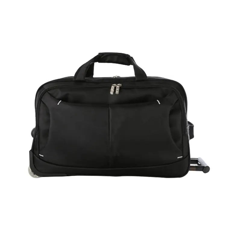 Valise à roulettes en cuir, sac de voyage personnalisé en Nylon, pas cher, vente en gros,