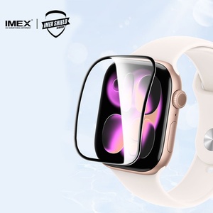 Protecteur d'écran 3D intégral pour montre S8 S9 S10 S11Series Ultra 3 SE3 46MM 42MM 41MM 45MM 49MM PMMA Film protecteur souple 3D - Product Image 1