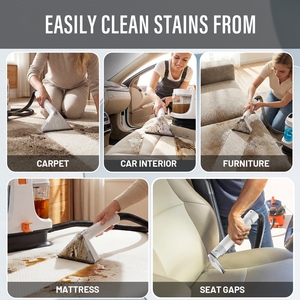 Máquina Limpiadora de Alfombras 3 en 1 <span class=keywords><strong>a</strong></span> Precio Competitivo, Extractor de Limpieza Profunda <span class=keywords><strong>para</strong></span> Hogar, Auto, Mascotas y <span class=keywords><strong>Muebles</strong></span> - Product Image 5