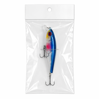 8.5cm 9.2g Yüzen Minnow Balıkçılık Yemi 10 Renk Yapay Sert Yem Wobbler Üçlü Kancalı