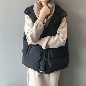 <span class=keywords><strong>Gilet</strong></span> à bulles sans manches de haute qualité veste vêtements personnalisé extérieur <span class=keywords><strong>capuche</strong></span> matelassé <span class=keywords><strong>gilet</strong></span> bouffant pour les femmes - Product Image 5