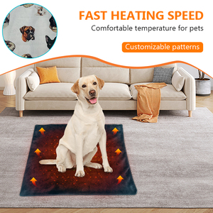 OEM personalizzabile Pet Pad riscaldante con alimentazione USB rimovibile e lavabile fodera esterna per uso invernale per uso domestico - Product Image 6