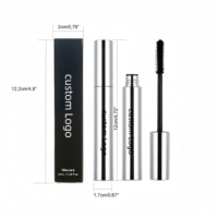 Private Label Sans Logo Cosmétiques Imperméables Personnalisés Vente en Gros Volume Mascara Noir Longue Durée