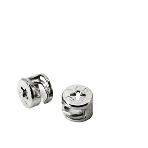 Furniture Fastener Eccentric Wheel Connector Nut <b>Lock</b> Zinc Alloy Eccentric Carbon Steel Connecting Bolt Furniture <b>Cabinet</b> Screw - Product Image 1