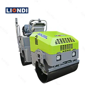 DVR-1500 Mini asfalto rolo luz compactação equipamentos fabricantes vendas diretas